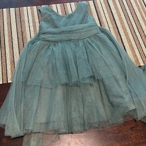 Jenny Yoo Kids Formal Dress in Teal